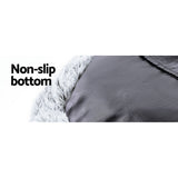 i.Pet Pet Bed for Dogs & Cats 110cm Light Charcoal