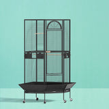 Large Bird Cage Jumbo with Wheels Corner
