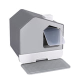 i.Pet Cat Litter Box Large Grey