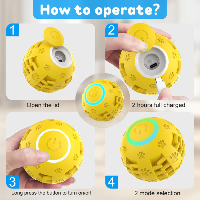 Pet Electric Bouncing Ball