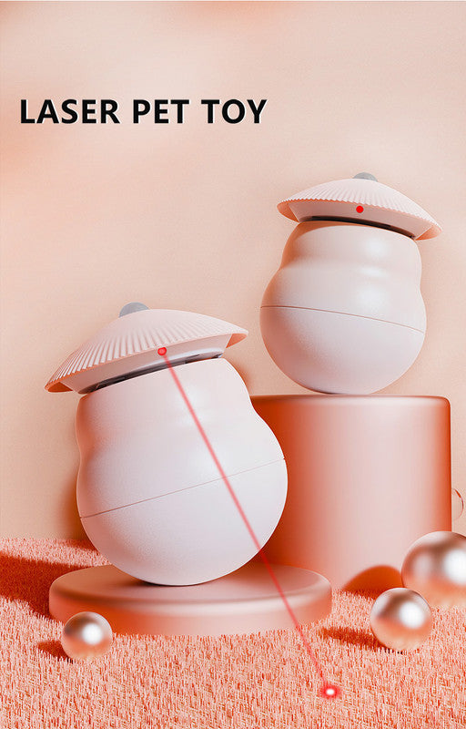 Pet Toy Cat Laser Toy and Tumbler Base