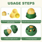 Interactive Dog Treat Dispensing Dog Toy