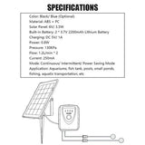Solar Powered Air Pump for Fish Tank