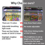 LED Light 40cm Full Spectrum Aquarium Lighting Aqua Plant Fish Tank Lamp 15W