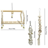 17PCS Bird Cage Toy Set