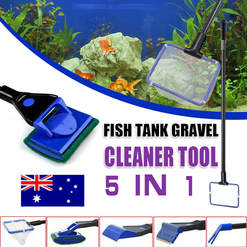 5 in1 Water Aquarium Cleaning Tool