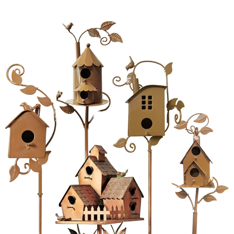 Birdhouse Outdoor Garden Ornaments