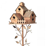 Birdhouse Outdoor Garden Ornaments