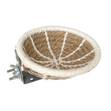 Nest Parrot Straw Nest for Small Birds Cotton Rope