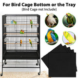 30pcs Disposable Birdcage Liner Pads for Bird Cage