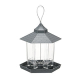 Garden Hanging Wild Bird Feeder Gazebo Green