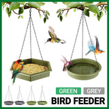 Green Outdoor Automatic Hummingbird Water Feeder