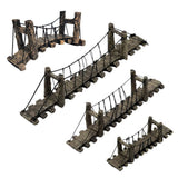 Resin Aquarium Suspension Bridge Fish Tank Accessory - L
