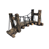 Resin Aquarium Suspension Bridge Fish Tank Accessory - L