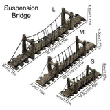 Resin Aquarium Suspension Bridge Fish Tank Accessory - S