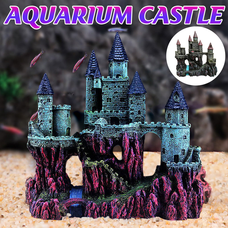 Aquarium Castle Ornament