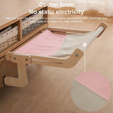 Window Hanging Cat Hammock Grey+Blue