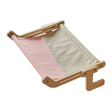 Window Hanging Cat Hammock Grey+Blue