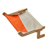 Window Hanging Cat Hammock Grey+Blue