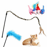33PCS Cat Toy with Tunnel Balls Mice Teaser Wands