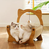 2in1 Cat Nest Scratching Board