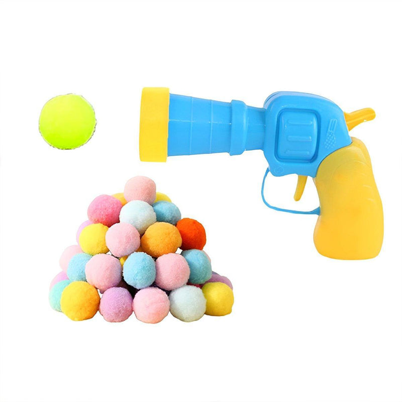 Cat Ball Launcher with 100pcs Colourful Stretch Plus