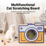 Cat Scratcher Bed Retro Camera Design
