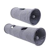 Play Hide Tube With Ball For Large Cat Dogs Rabbit