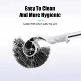 Fish Tank Cleaning Tool Long Handle Algae Removal Conch Brush Seahorse Cleaner