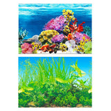 Aquarium Background Fish Tank Wallpaper Double Sided Decoration A-50cmx102cm