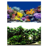 Aquarium Background Fish Tank Wallpaper Double Sided Decoration A-50cmx102cm
