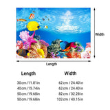 Aquarium Background Fish Tank Wallpaper Double Sided