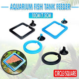 Fish Feeding Ring Aquarium Fish Tank Feeder Floating Fish Food Feeder