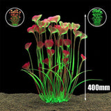 Artificial Aquarium Water Plants - Pink - 40cm