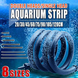 Flexible Aquarium Air Stone Aeration System - 45cm Single - inlet