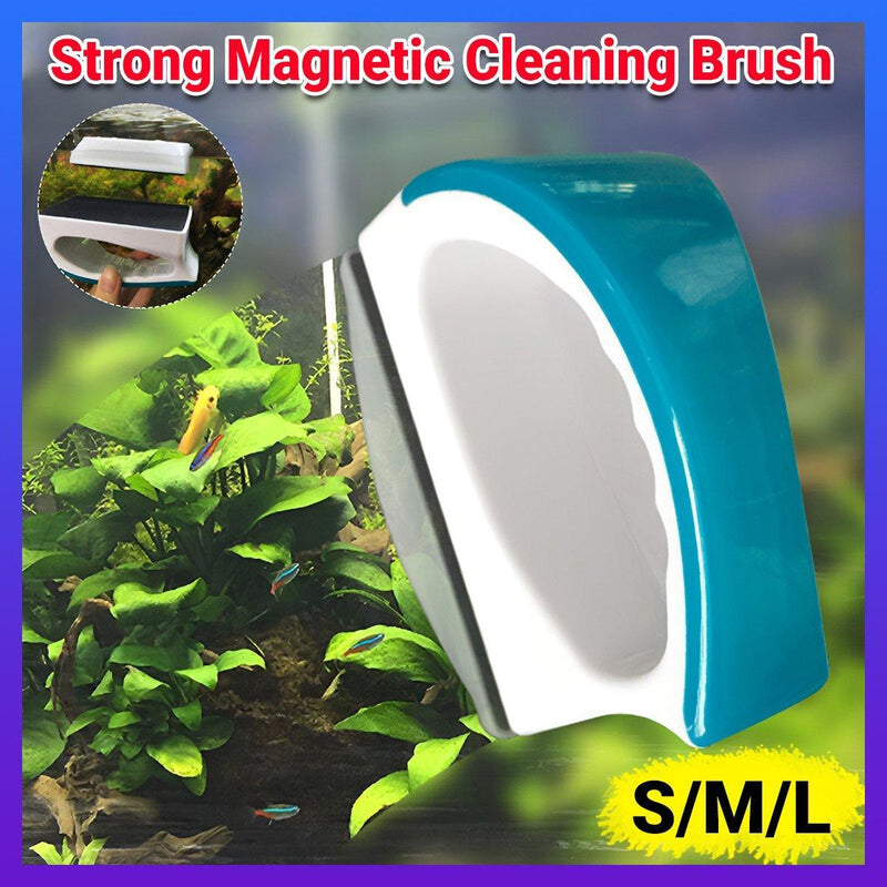 Magnetic Fish Tank Cleaning Brush - M