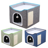 Foldable Pet Cat Calming Bed