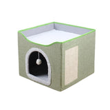 Foldable Pet Cat Calming Bed