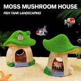 Aquarium Moss Mushroom House