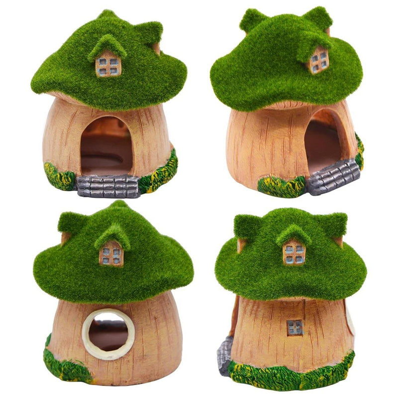 Aquarium Moss Mushroom House