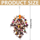 Colourful Parrot Chew Corn Cob Toy