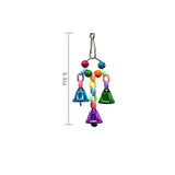 10 pcs Parrot Toys Set - Swing Ladder Chew Bell Toys