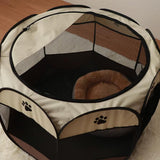 Pet Fence Indoor Cat Dog Tent S Pink