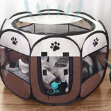 Pet Fence Indoor Cat Dog Tent S Pink