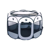 Pet Fence Indoor Cat Dog Tent S Pink