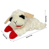 Lamb Shape Dog Toy Soft Plush Chew Toy