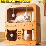 Wear-resistant Cat Scratch Board House