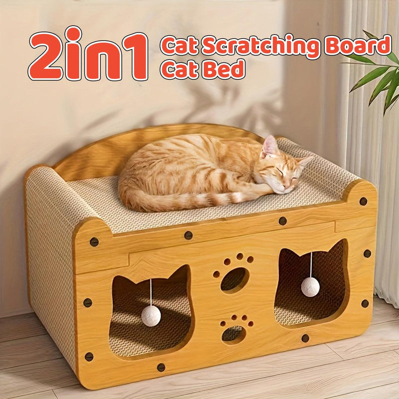 Cat Scratching Board Nest