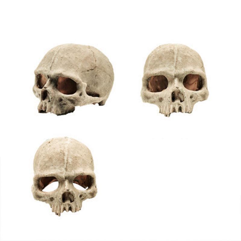 Artificial Fake Skull Aquarium Ornament - Pirate