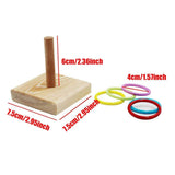 Parrot Chew Toys Interactive Bird Training Rings